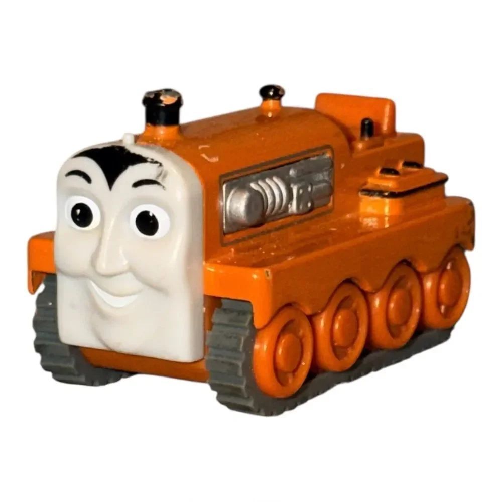 Terence the Tractor Metal Take N Play Thomas the Train Railway Friend Orange EUC